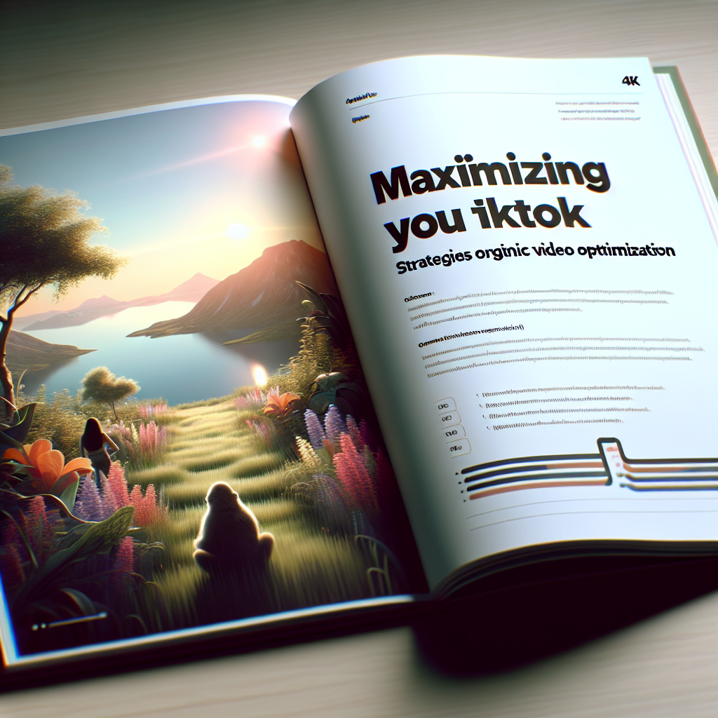 Maximizing Your TikTok Presence: Strategies for Organic Video Optimization